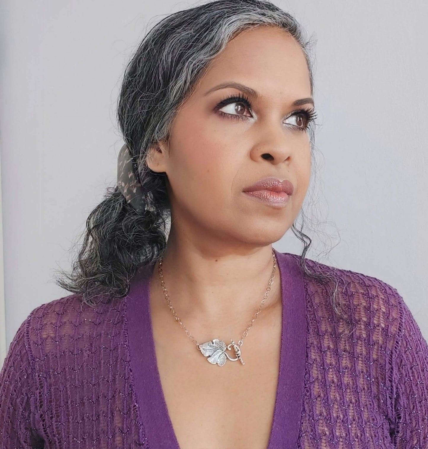 GRACIOUS HEART Boho Necklace with Amazonite and Agate